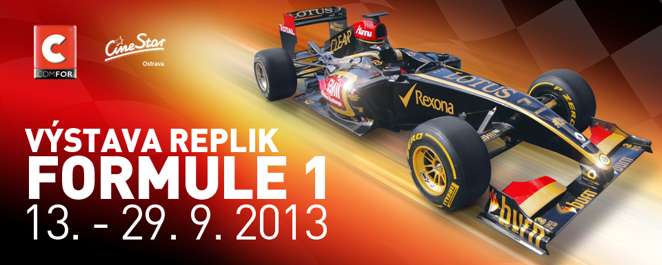 Výstava replik vozů F1