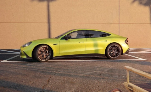 Mercedes AMG-GT: nový elektromobil s výškou pouze 141 cm