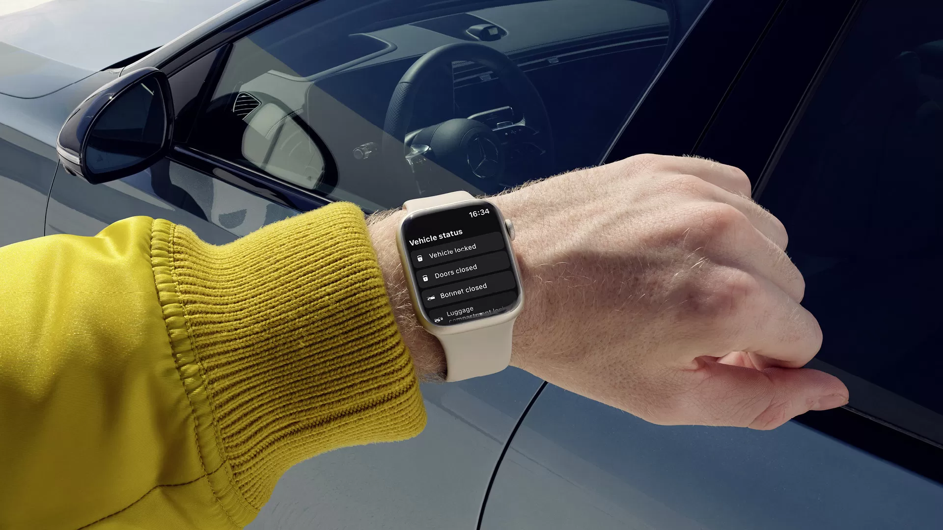 Mercedes-Benz uvádí aplikaci pro Apple Watch: Ovládejte svůj vůz přímo ze zápěstí